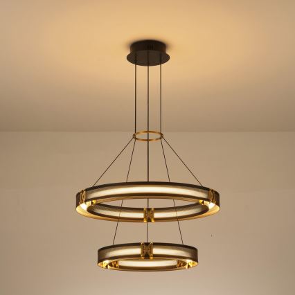 Lámpara LED colgante LED/62W/230V 3000K 62x120 cm