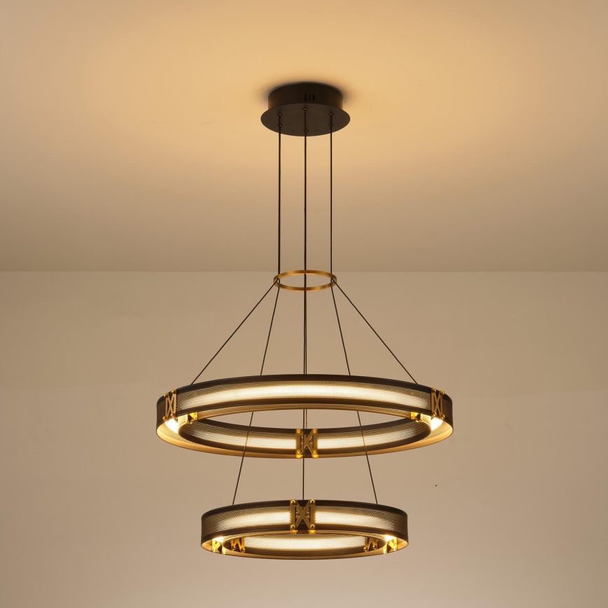 Lámpara LED colgante LED/62W/230V 3000K 62x120 cm