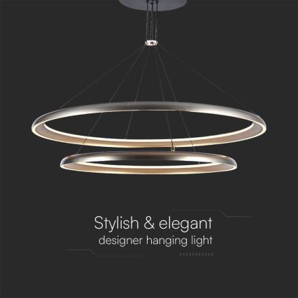 Lámpara LED colgante LED/65W/230V 3000K