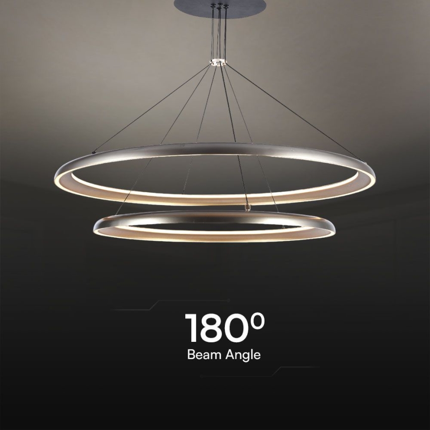 Lámpara LED colgante LED/65W/230V 3000K