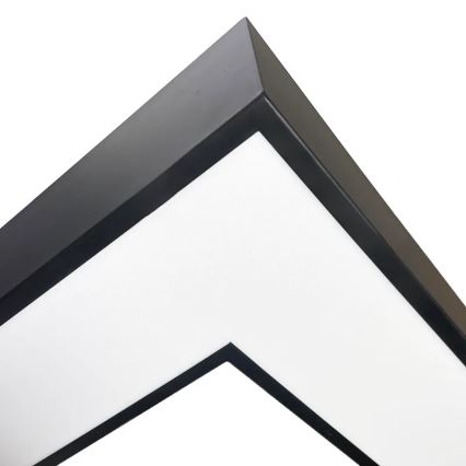 Lámpara LED colgante LED/70W/230V 4000K 100x100 cm negro