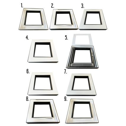 Lámpara LED colgante LED/70W/230V 4000K 100x100 cm negro