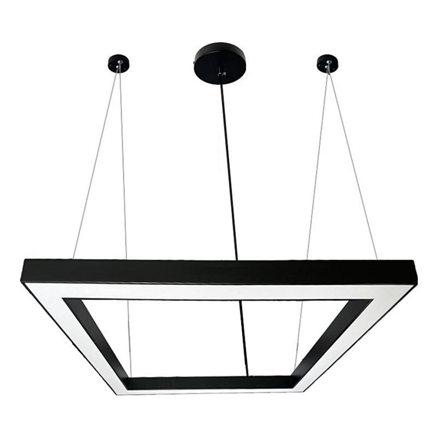 Lámpara LED colgante LED/80W/230V 4000K 120x120 cm negro