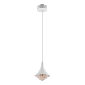 Lámpara LED colgante LED/9W/230V diá. 14 cm blanco