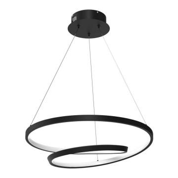 Lámpara LED colgante LUCERNO LED/48W/230V negro