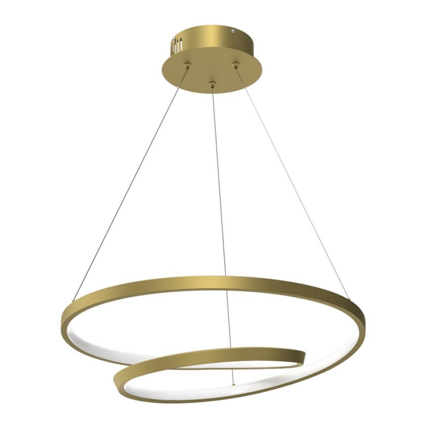 Lámpara LED colgante LUCERO LED/48W/230V dorado