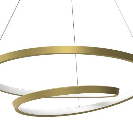 Lámpara LED colgante LUCERO LED/48W/230V dorado