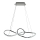 Lámpara LED colgante MARCO LED/42W/230V cromo brillante