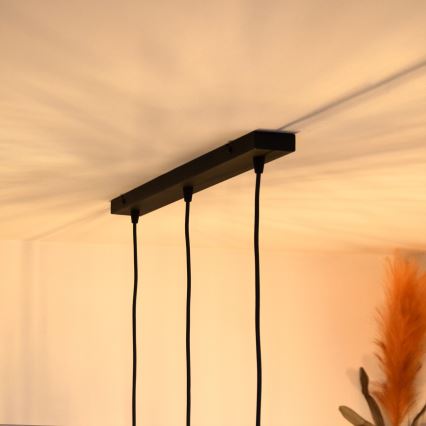 Lámpara LED colgante MERCURE 3xE27/15W/230V