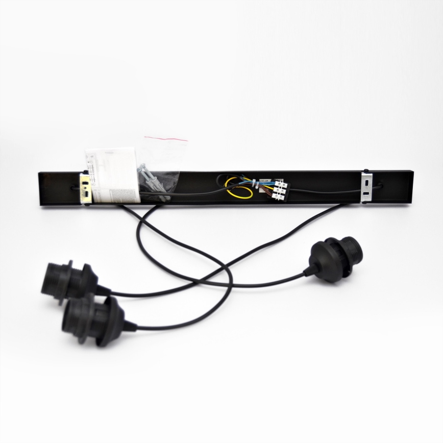 Lámpara LED colgante MERCURE 3xE27/15W/230V
