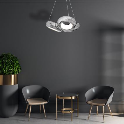 Lámpara LED colgante MERCURIO 3xLED/12W/230V