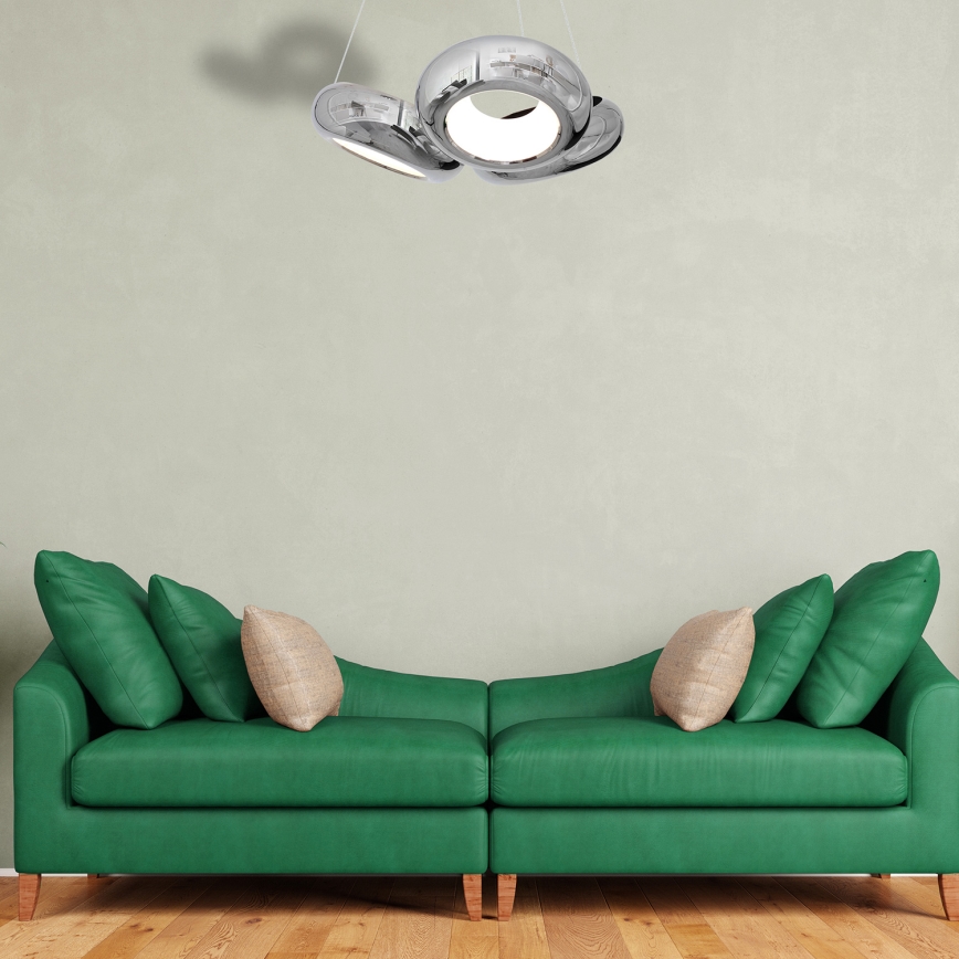 Lámpara LED colgante MERCURIO 3xLED/12W/230V