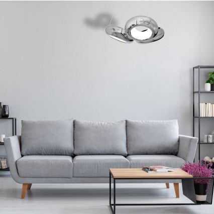 Lámpara LED colgante MERCURIO 3xLED/12W/230V