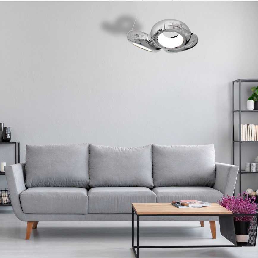 Lámpara LED colgante MERCURIO 3xLED/12W/230V