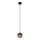 Lámpara LED colgante MIDWAY 1xGU10/4,8W/230V negro/cobre