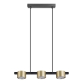 Lámpara LED colgante MIRELLA 3xGX53/6W/230V dorado/negro