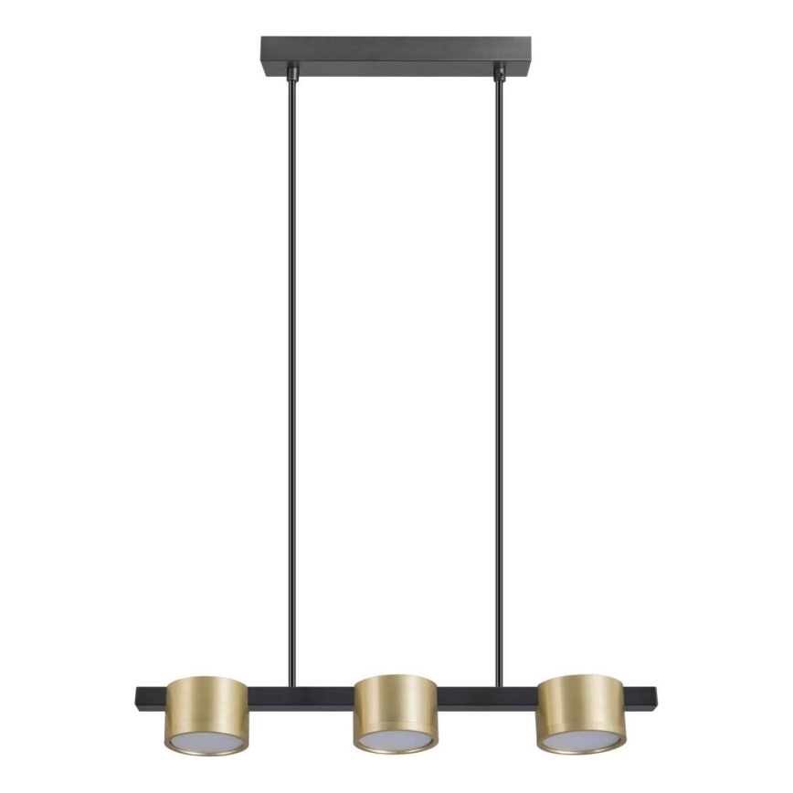 Lámpara LED colgante MIRELLA 3xGX53/6W/230V dorado/negro