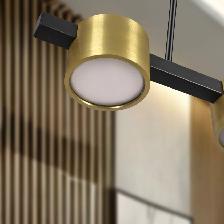 Lámpara LED colgante MIRELLA 3xGX53/6W/230V dorado/negro