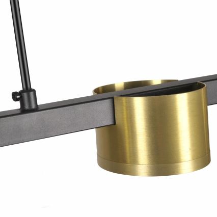 Lámpara LED colgante MIRELLA 3xGX53/6W/230V dorado/negro