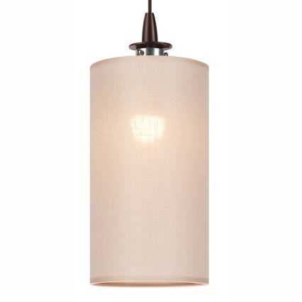 Lámpara LED colgante NOEL MINI 1xE27/60W/230V beige