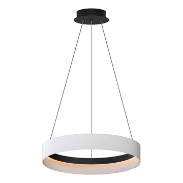 Lámpara LED colgante ORBITA LED/52W/230V blanco/negro