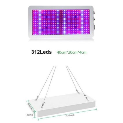 Lámpara LED colgante para el cultivo de plantas LED/36W/230V IP44