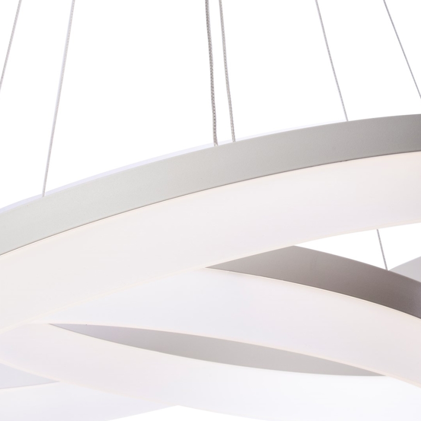 Lámpara LED colgante regulable RING con mando a distancia LED/60W/230V