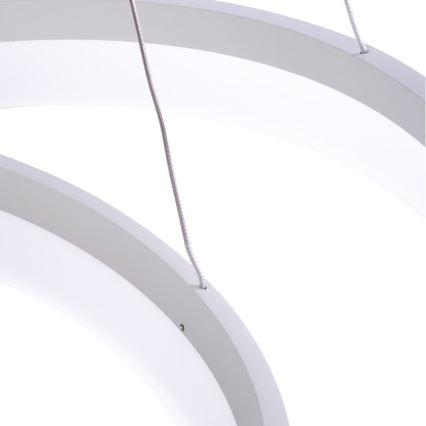Lámpara LED colgante regulable RING con mando a distancia LED/60W/230V