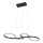 Lámpara LED colgante SALSA LED/38W/230V 4000K negro