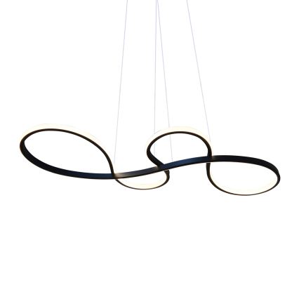 Lámpara LED colgante SALSA LED/38W/230V 4000K negro