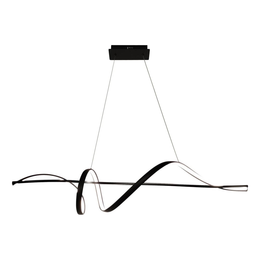 Lámpara LED colgante SASH LED/36W/230V negro