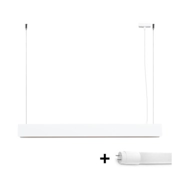 Lámpara LED colgante SPARK 1xG13/8,5W/230V blanco