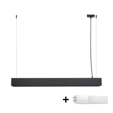 Lámpara LED colgante SPARK 1xG13/8,5W/230V negro
