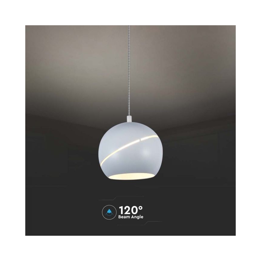 Lámpara LED colgante táctil LED/8,5W/230V 3000K blanco