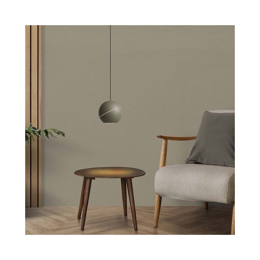Lámpara LED colgante táctil LED/8,5W/230V 3000K gris