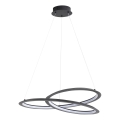Lámpara LED colgante TANGO LED/44W/230V 4000K diá. 60 cm negro