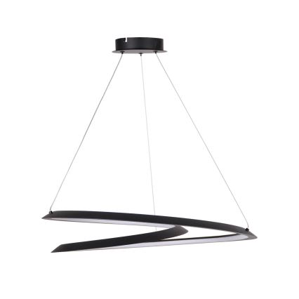 Lámpara LED colgante TANGO LED/44W/230V 4000K diá. 60 cm negro