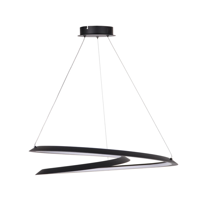 Lámpara LED colgante TANGO LED/44W/230V 4000K diá. 60 cm negro