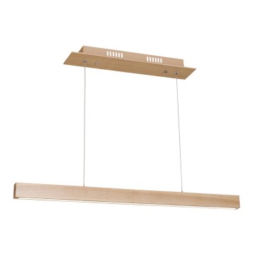 Lámpara LED colgante TIMBER LED/18W/230V