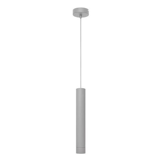 Lámpara LED colgante TUBA 1xGU10/4,8W/230V gris