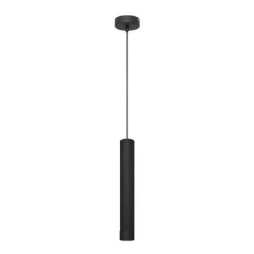 Lámpara LED colgante TUBA 1xGU10/4,8W/230V negro