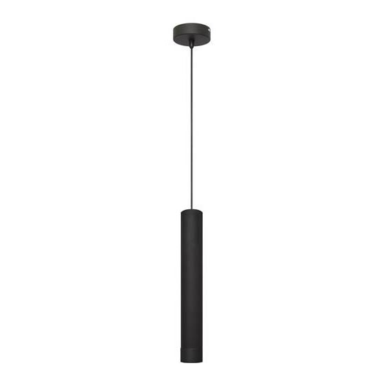 Lámpara LED colgante TUBA 1xGU10/4,8W/230V negro