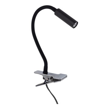 Lámpara LED con clip LAGOS 1xG9/3W/230V 4000K negro