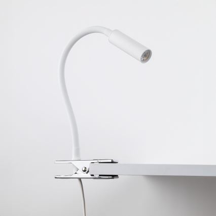 Lámpara LED con clip LAGOS 1xG9/3W/230V 4000K blanco