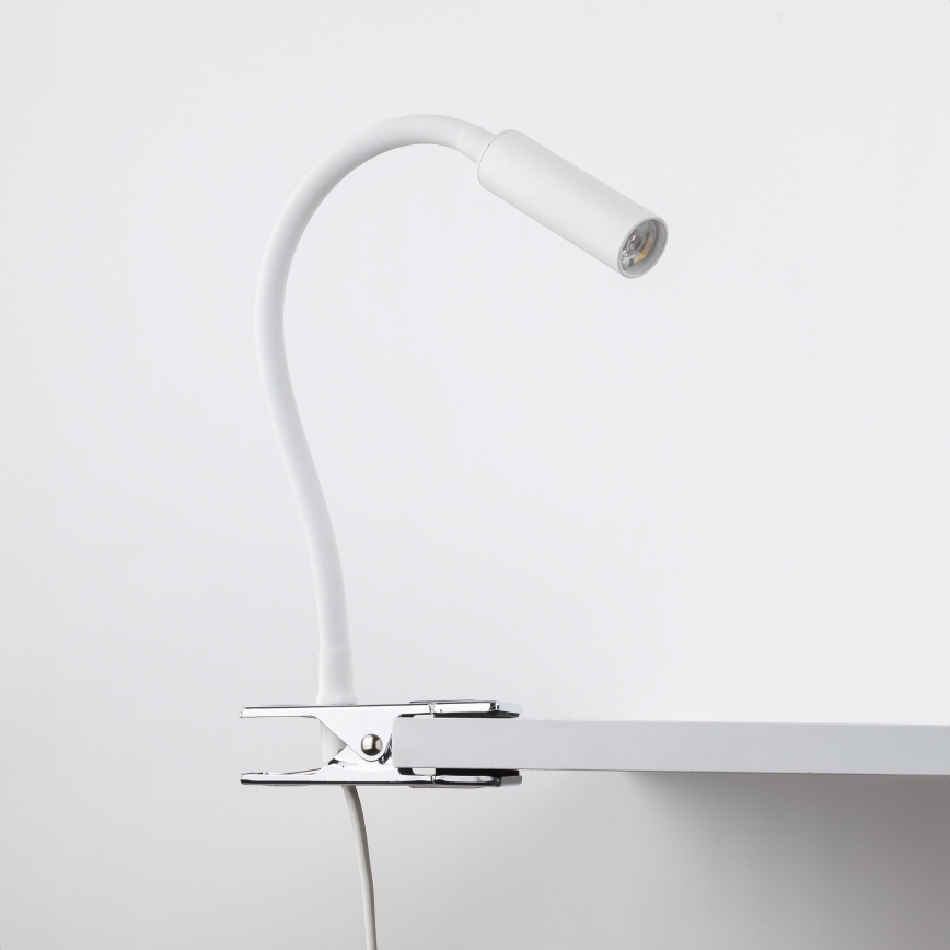 Lámpara LED con clip LAGOS 1xG9/3W/230V 4000K blanco