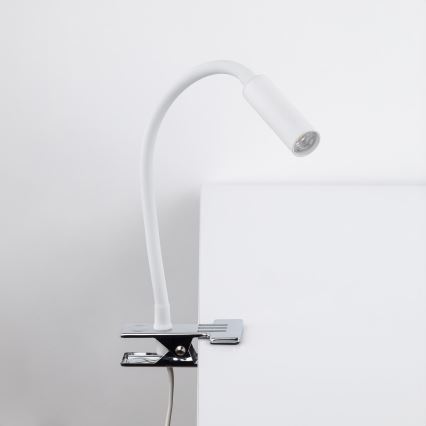 Lámpara LED con clip LAGOS 1xG9/3W/230V 4000K blanco