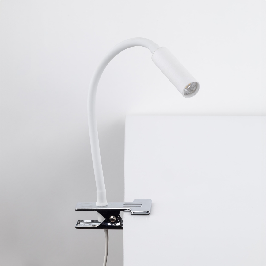 Lámpara LED con clip LAGOS 1xG9/3W/230V 4000K blanco