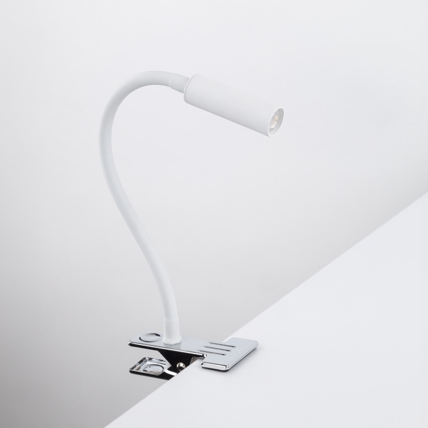 Lámpara LED con clip LAGOS 1xG9/3W/230V 4000K blanco