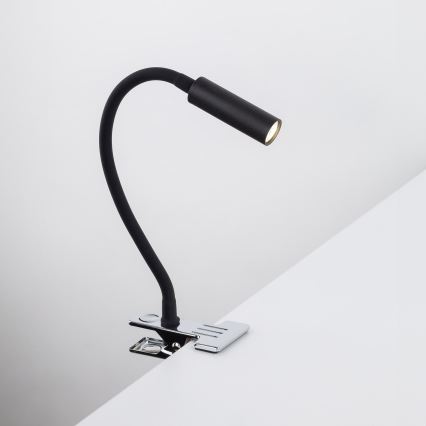 Lámpara LED con clip LAGOS 1xG9/3W/230V 4000K negro