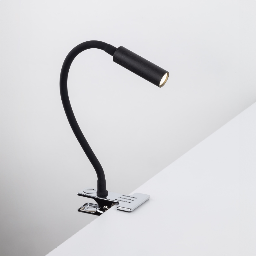 Lámpara LED con clip LAGOS 1xG9/3W/230V 4000K negro